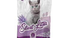 MON PETIT AMI, Lavanda, așternut igienic pisici, granule, silicat, neaglomerant, neutralizare mirosuri, 3.8l