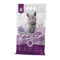 MON PETIT AMI, Lavanda, așternut igienic pisici, granule, silicat, neaglomerant, neutralizare mirosuri, 7.6l - 1