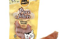 MR BANDIT Pure Fillets Grilled, Pui, punguță recompense fără cereale pisici, 30g