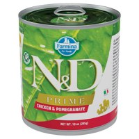 N&D Prime, XS-XL, Pui și Rodie, conservă hrană umedă fără cereale câini, (în sos), 285g - 1