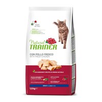 NATURAL TRAINER, Pui, hrană uscată pisici, 1.5kg - 1