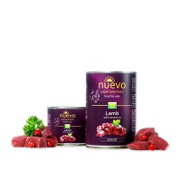 NUEVO Miel și Merișor, conservă hrană umedă fără cereale pisici senior, (pate), 400g - 1