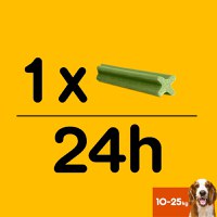 PEDIGREE DentaStix Daily Fresh, recompense câini talie medie, batoane, ceai verde, 7buc - 5