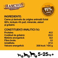 PEDIGREE Ranchos, recompense câini, fâșii uscate, Pui, 70g - 9