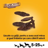 PEDIGREE Ranchos, recompense câini, fâșii uscate, Pui, 70g - 6