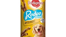 PEDIGREE Rodeo Duos, recompense câini, batoane, Pui și Bacon, 7buc