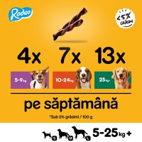 PEDIGREE Rodeo, recompense câini, batoane, Vită, 70g - 9