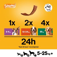 PEDIGREE Schmackos Multi Mix, recompense câini, benzi moi, carne, 5buc - 4