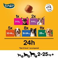 PEDIGREE Tasty Bites, recompense câini, cubulețe cu branză, 130g - 8