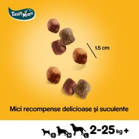 PEDIGREE Tasty Bites, recompense câini, cubulețe cu branză, 130g - 6