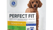 PERFECT FIT Sensitive 1+, XS-S, Curcan, hrană uscată câini, sistem digestiv, 1.4kg