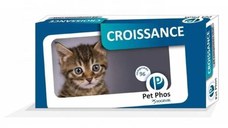 PET PHOS Felin Croissance, supliment sistem osos pisici junior, flacon, 96 comprimate