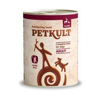 PETKULT Grain Free Adult, Vânat, conservă hrană umedă fără cereale câini, 800g - 1