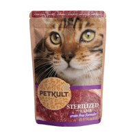 PETKULT Sterilised, Miel, plic hrană umedă fără cereale pisici, 100g - 1