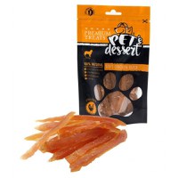 PET'S DESSERT Soft Slice, XS-XL, Pui, punguță recompense fără cereale câini, 80g - 1