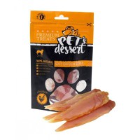 PET'S DESSERT Soft Strip, XS-XL, Pui, punguță recompense fără cereale câini, 500g - 1