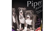 PIPER Junior, XS-XL, Vițel și Măr, conservă hrană umedă fără cereale câini junior, (în aspic), 400g