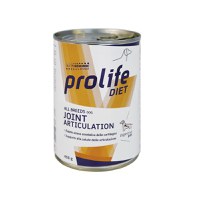 PROLIFE Diet Joint Articulation, XS-XL, Pui și Somon, dietă veterinară, conservă hrană umedă câini, sistem articular, (în aspic), 400g - 1