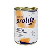 PROLIFE Diet Urinary Oxalate Urate, XS-XL, Pui, dietă veterinară, conservă hrană umedă câini, sistem urinar, (în aspic), 400g - 1