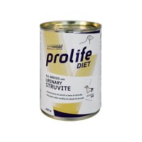 PROLIFE Diet Urinary Struvite, XS-XL, Pui și Curcan, dietă veterinară, conservă hrană umedă câini, sistem urinar, (în aspic), 400g - 1