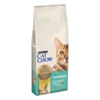 PURINA Cat Chow Hairball Control, Pui, hrană uscată pentru pisici, limitarea ghemurilor de blană, 15kg - 1