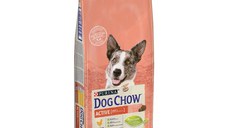 PURINA Dog Chow Adult Active, Pui, hrană uscată câini, activitate intensă, 14kg