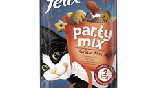 PURINA Felix Party Mix Mixed Grill, recompense pisici, Vită, Pui și Somon, 60g