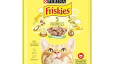 PURINA Friskies Adult, Curcan, plic hrană umedă pisici, (în sos), 85g