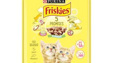 PURINA Friskies Junior, Pui, plic hrană umedă pisici junior, (în sos), 85g