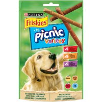 PURINA Friskies Picnic Variety, Vită, Pui și Miel, recompense câini, batoane, 126g - 1