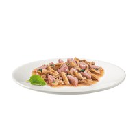 PURINA Gourmet Gold Double Pleasure, Pește oceanic cu Spanac, conservă hrană umedă pisici, (în sos), 85g - 2