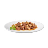 PURINA Gourmet Gold, Pui și Ficat, conservă hrană umedă pisici, (bucăti în sos), 85g - 2