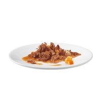 PURINA Gourmet Perle, Vită, Morcovi și Legume, plic hrană umedă pisici, (în sos), 85g - 3