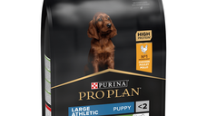 PURINA Pro Plan Athletic Puppy L, Pui, hrană uscată câini junior, constituție atletică, 3kg