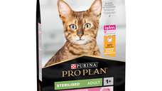 PURINA Pro Plan Sterilised OptiDigest, Pui, hrană uscată pisici sterilizate, 10kg