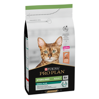 PURINA Pro Plan Sterilised OptiRenal, Somon, hrană uscată pisici sterilizate, 1.5kg - 2