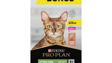 PURINA Pro Plan Sterilised OptiRenal, Somon, hrană uscată pisici sterilizate, 10 + 2kg GRATUIT