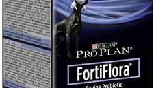 PURINA Pro Plan Veterinary Diets FortiFlora Canine, supliment alimentar câini, sensibilități digestive, 1g x 30