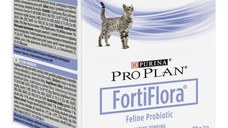 PURINA Pro Plan Veterinary Diets FortiFlora Feline, supliment alimentar pisici, sensibilități digestive, 1g x 30