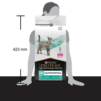 PURINA Pro Plan Veterinary Diets Gastrointestinal, dietă veterinară pisici, hrană uscată, afecțiuni digestive, 1.5kg - 3