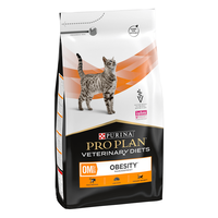 PURINA Pro Plan Veterinary Diets Obesity Management, dietă veterinară pisici, hrană uscată, managementul greutății, 5kg - 1