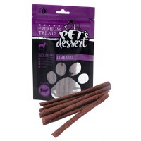 Recompense Pet's Dessert, Pentru Caini, Lamb Stick, 80 g - 2