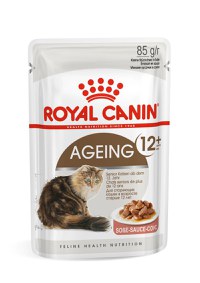 ROYAL CANIN Ageing 12+, hrană umedă pisici senior, (în sos), 85g - 1