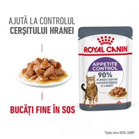 ROYAL CANIN Appetite Control Care, hrană umedă pisici, adult sterilizat, reglarea apetitului, (în sos) ROYAL CANIN Feline Care Nutrition Appetite Control Care, plic hrană umedă pisici, managementul greutății, (în sos), 85g x 12 - 2