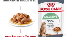 ROYAL CANIN Digest Sensitive Care Adult, hrană umedă pisici, confort digestiv, (în sos), 85g