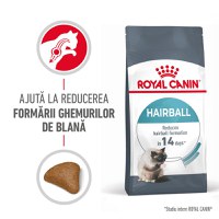 ROYAL CANIN Hairball Care Adult, hrană uscată pisici, limitarea ghemurilor de blană, 400g - 1