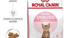 ROYAL CANIN Kitten Sterilised, hrană uscată pisici sterilizate junior, 400g