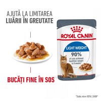 ROYAL CANIN Light Weight Care Adult, hrană umedă pisici, limitarea creșterii în greutate, (în sos), 85g - 1