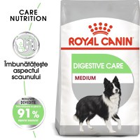 Royal Canin Medium Digestive Care, hrană uscată câini, confort digestiv, 3kg - 1