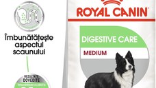 Royal Canin Medium Digestive Care, hrană uscată câini, confort digestiv, 3kg